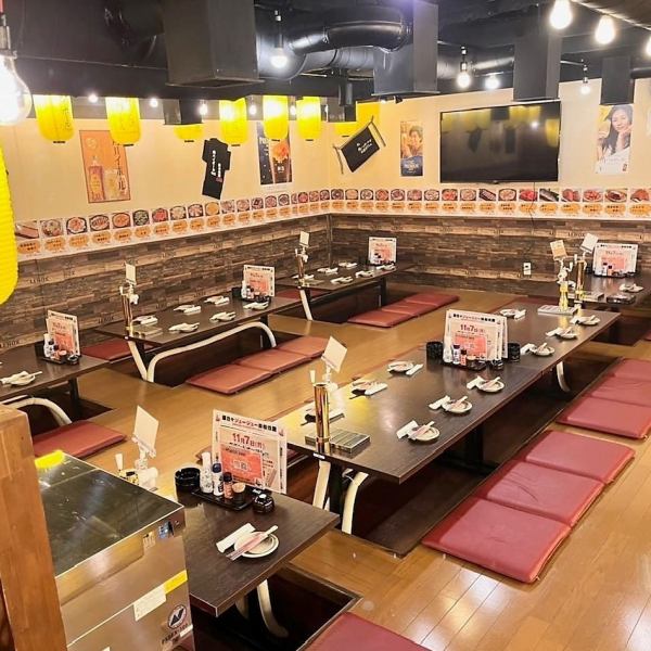 For all kinds of banquets! [OK for up to 58 people! If you're having a banquet in Shin-Yokohama, this is the place!] If you're going to have a banquet in Shin-Yokohama, this is the place! Please feel free to contact us.Lunch parties are also welcome!