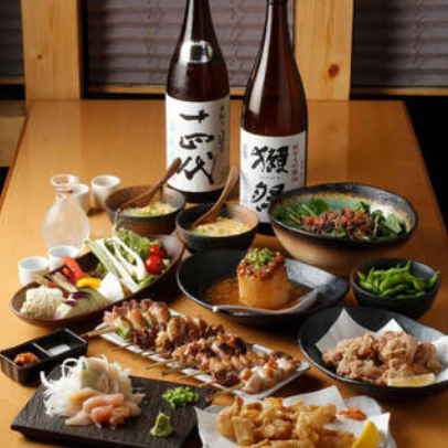 【奢華食材】熊本直送的馬肉刺身和高級白肝 ToriKi ToriKi Kiwami套餐 6,000日元 ※包含120分鐘無限暢飲