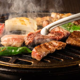 【当日OK！】初めての方はコチラ！人気のお肉が盛り沢山！120分飲み放題コース12品5500円(税込)