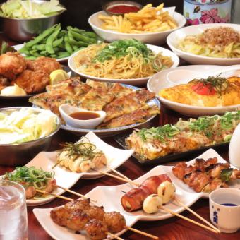 [OK on the day!] 100 minutes of all-you-can-drink included! Banquet course with 6 dishes in total★ 3,000 yen per person! (tax included)