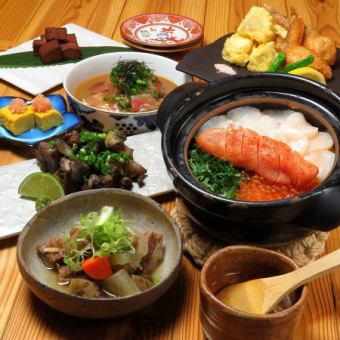 ～福岡の食を楽しむ・博多名物コース～《全7品》 ※お料理のみ