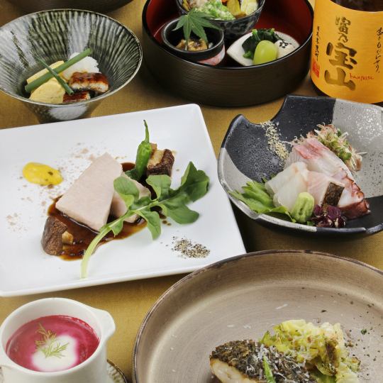 八の極上会席【5月限定特別価格】 ［全7品］110分飲放込8000円