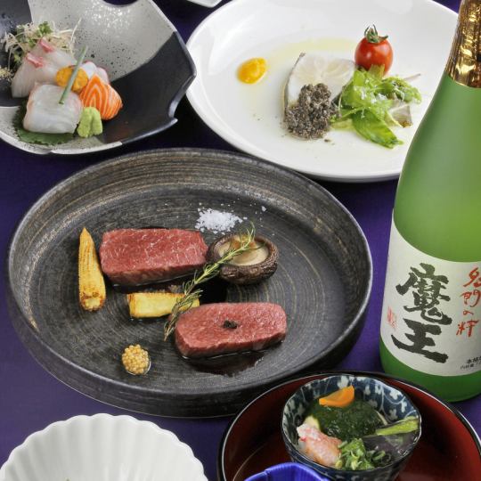 Hachi's Premium Kaiseki Course [September Special Price] [7 dishes] 110 minutes, all-you-can-drink, 8,500 yen