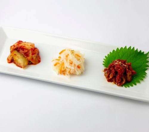 Kimchi and Namul Assortment