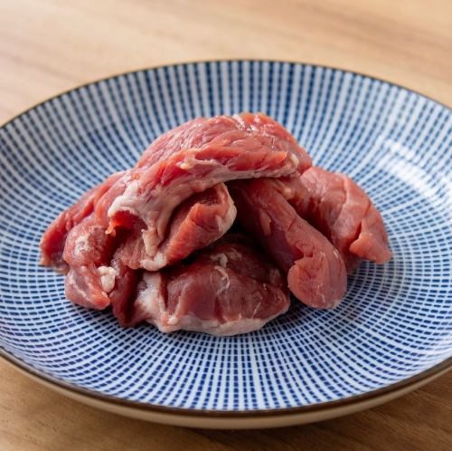 Various types of pork skirt steak