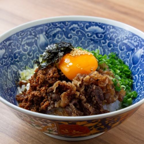 Taiwanese mixed rice made by a yakiniku restaurant
