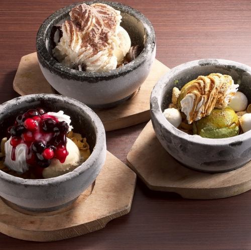 ストーンパフェ 抹茶