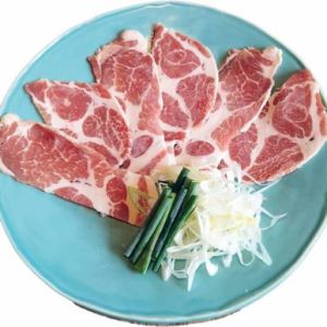 豚肩ロース焼きしゃぶ～白髪ねぎ添え～　各種