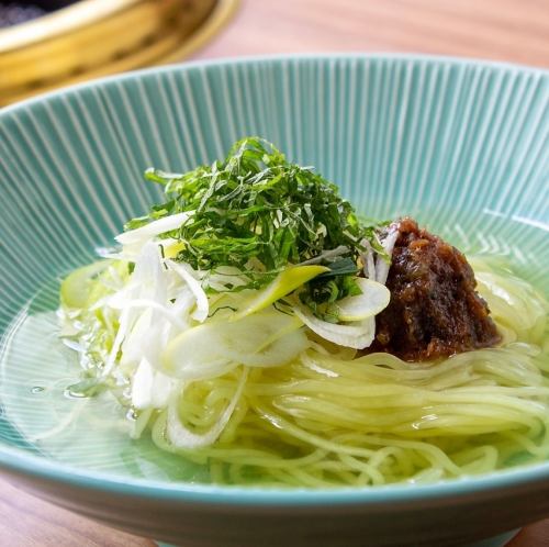 Ume shiso cold noodles