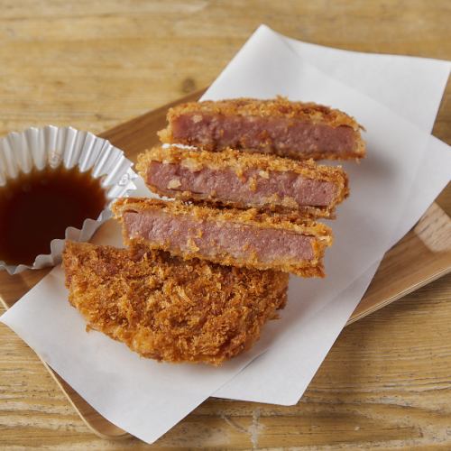 懷舊厚切火腿排