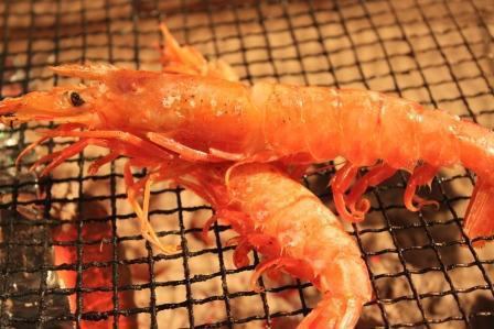 大海老の炙り焼き