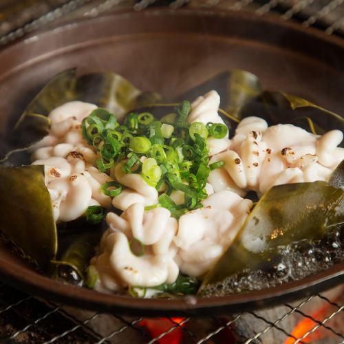 タラの白子の松前焼き