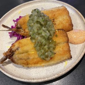 イワシのパン粉焼き