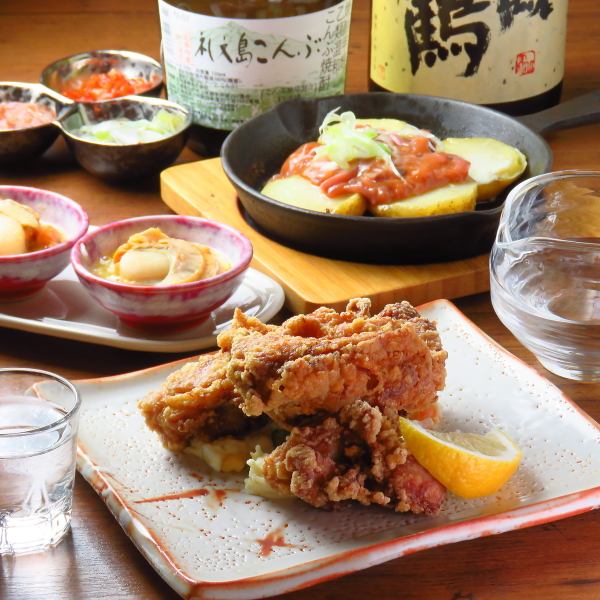 ザンギやじゃがバターなど北海道の定番おつまみ