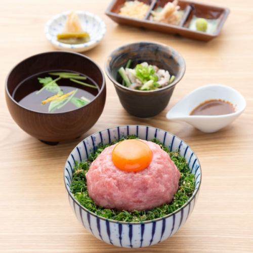 黒田飯の名物【ねぎトロ丼】は、ぜひ一度ご賞味いただきたい自慢の逸品♪