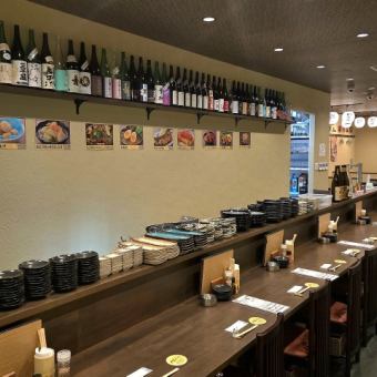 【カウンター席完備】平日26時、金土29時まで営業中！深夜のご来店大歓迎♪