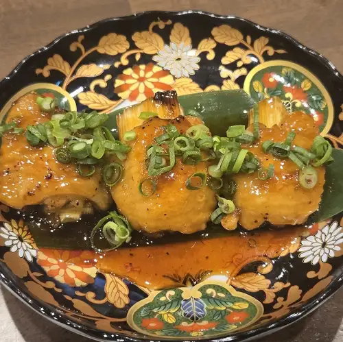The ultimate negima (chicken and green onion skewers)