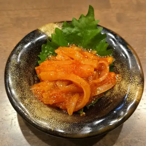 [Kanazawa] Squid with mentaiko