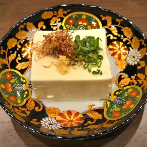 [Fukuoka] Cold tofu with specially selected soy sauce