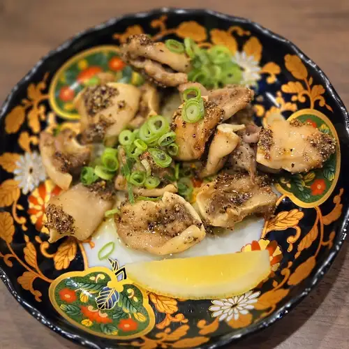 Crunchy grilled cartilage