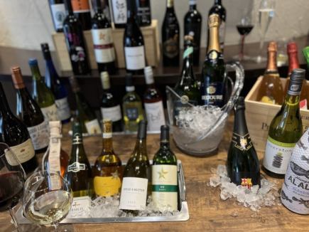 [Pirate King] Wine buffet with about 20 types of Chablis/Orange/Sparkling wines, etc. 2500 yen → 2200 yen