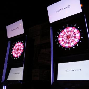 １２０分ダーツ投げ飲み放題プラン・3,000円♪クーポン使用で120分が180分に！！