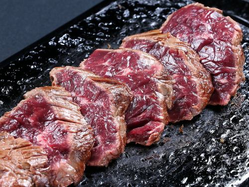 Lava grilled beef steak of the finest selection of beef
