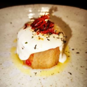 トロトロ大根のトマト煮チーズソース