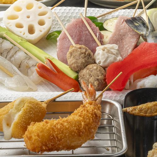 毎週日曜日は串カツ全品100円!