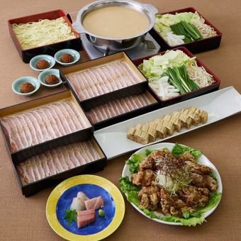 胡麻担々鍋コース「木曽」きそ　4,000円（税込）