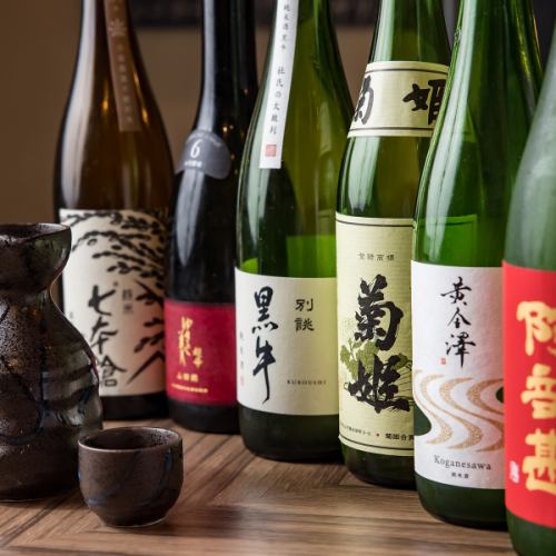 鮮魚と日本酒のペアリング