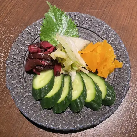 漬物盛り合わせ