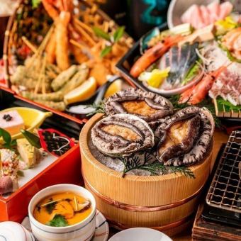 3小時無限暢飲+共10道菜:今晚享用豪華宴會! Detour豪華套餐【匠人套餐】1萬日圓⇒8,000日圓