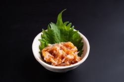梅子煎 / 煎金枪鱼 / 萝卜明太子沙拉