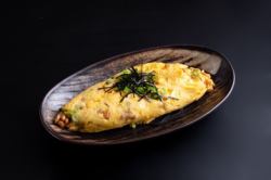 纳豆煎蛋/玛格丽特披萨/米兰式明太子披萨