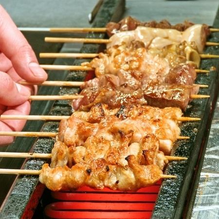 【当店自慢】ジューシーな串焼き各種