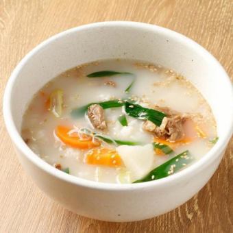 野菜コムタンクッパ
