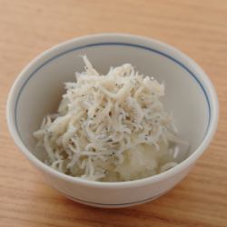 釜揚げしらすおろし