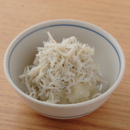 釜揚げしらすおろし