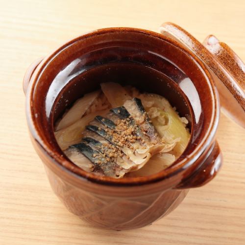 【季節の釜飯】サバ味噌