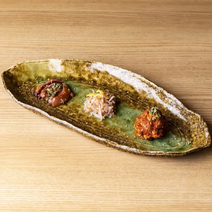 【限时特惠】季节套餐（9道菜+畅饮）5000日元