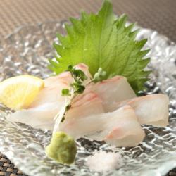 [Single serving of sashimi] Flounder