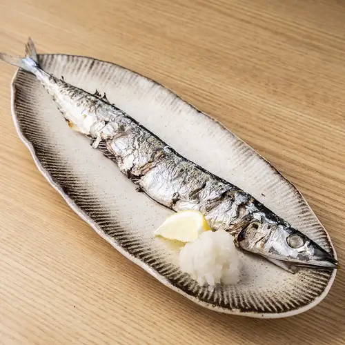 秋刀魚塩焼き