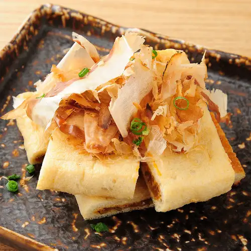 ネギ味噌挟み揚げ