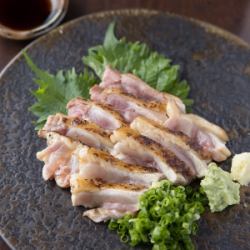 地鶏ももたたき