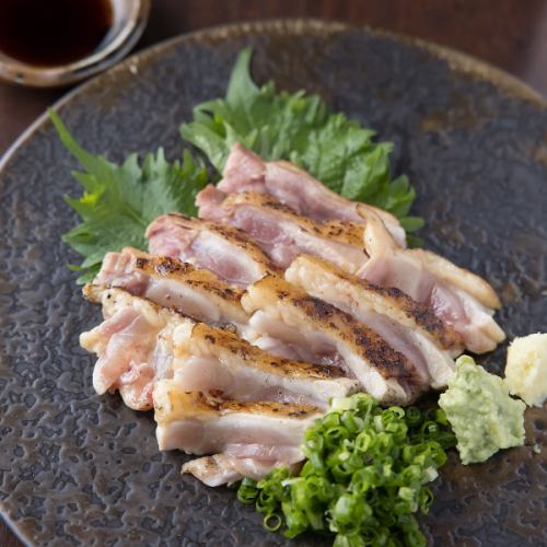 地鶏ももたたき