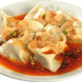 Garlic sauce dumplings