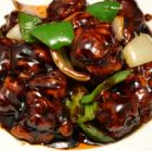 Black vinegar sweet and sour pork