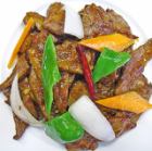 Sichuan-style stir-fried pork liver