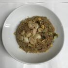Seafood fried rice with XO sauce